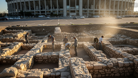 Pod parkoviskom pri štadióne objavili 1300-ročný komplex. Archeológov prekvapil svojou veľkosťou