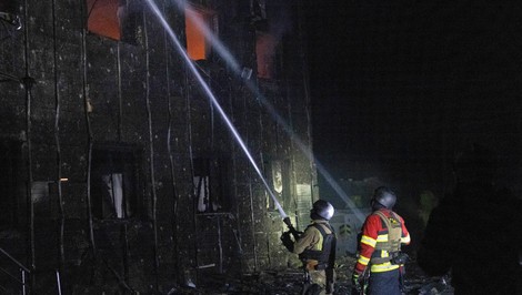 1348. deň na Ukrajine: Ukrajinský dronový útok poškodil čiernomorský prístav Tuapse