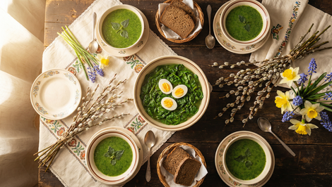 Zelený štvrtok na Slovensku: História, zvyky a recepty zo špenátu a žihľavy