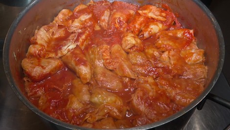 Súťaž v točení holúbkov na východe. Každá rodina má svoj tradičný recept