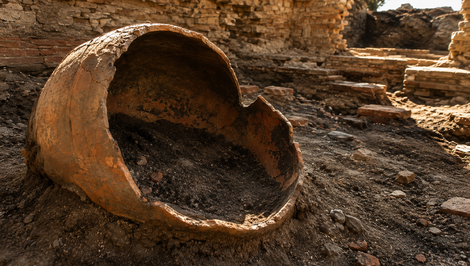 Archeológovia otvorili obrovskú nádobu. Čakal ich šok