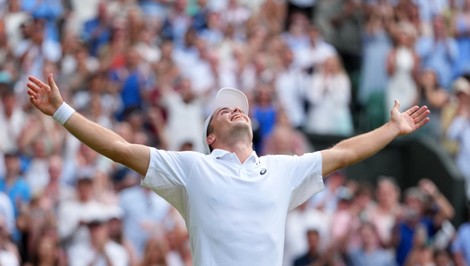 Brit FERY senzačne postúpil do semifinále Wimbledonu, favoritovi uštedril kanára