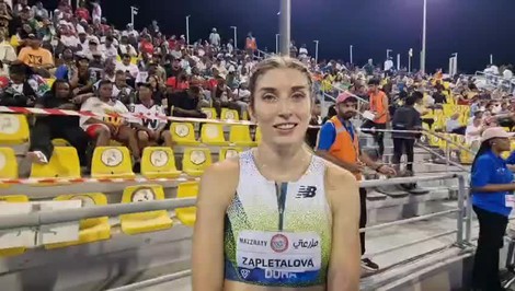 Štastná ZAPLETALOVÁ po suverénnom výkone opäť vylepšila viacero rekordov