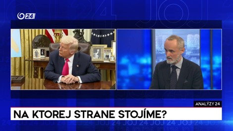 Analýzy 24: Iba cez EÚ vieme mať v USA výtlak, ktorý by sme ako malá krajina nemali, tvrdí Valášek