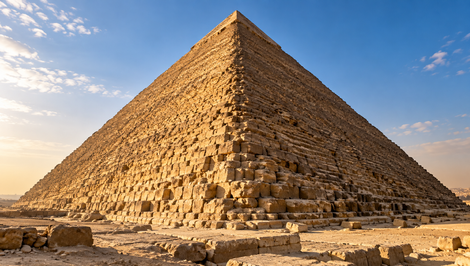 Tajomstvo Veľkej pyramídy v Gíze môže byť v jej múroch