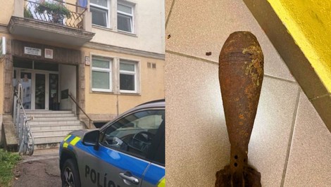 Balíček v bunde ukrýval nebezpečné prekvapenie. Muž s ním prišiel na policajnú stanicu
