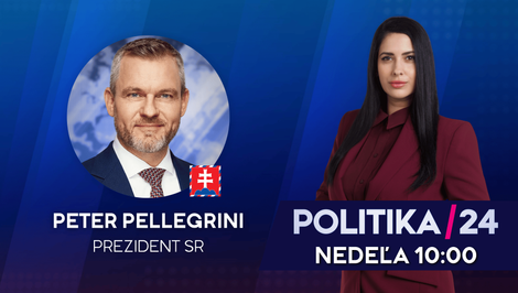 Pozvanie do diskusnej relácie Politika 24 prijal prezident Peter Pellegrini
