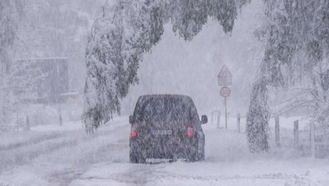 Sneh pokryl mnohé oblasti, Slovensko len okrajom