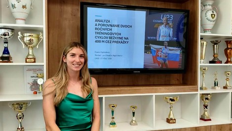 ZAPLETALOVÁ prežíva šťastné obdobie. Európska šampiónka má za sebou úspešné štátnice