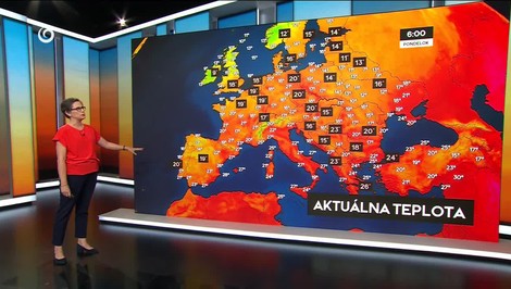 Počasie s Miriam JAROŠOVOU