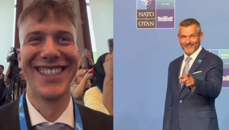 Stuška zo Smeru o influencerovi Baramim na samite NATO: Robí spravodajské povinnosti