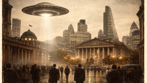 Ak USA priznajú UFO, môžu padnúť banky: Londýn varuje