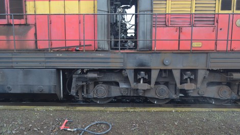 Na východe Slovenska horel rušeň. Škody presiahli tisícky eur