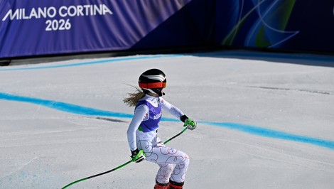 REXOVÁ po prvom kole obrovského slalomu PIATA