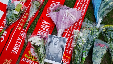 Liverpool smúti za Jotom. Klub navždy vyradil číslo jeho dresu