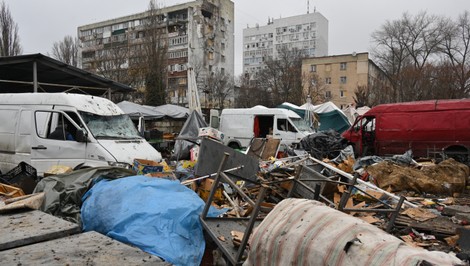 1449. deň na Ukrajine: Po ruských útokoch na Dnipro, Kyjev a Odesu hlásia zranených civilistov