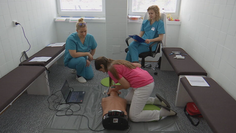 Budúci lekári a sestry si v Galante vyskúšali prácu v reálnych podmienkach