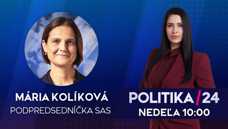 Pozvanie do relácie Politika 24 prijala podpredsedníčka SaS Mária Kolíková