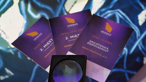 Union patrí medzi značky s najlepšou komunikáciou - v ankete Hermes komunikátor roka získala poisťovňa hneď tri ceny
