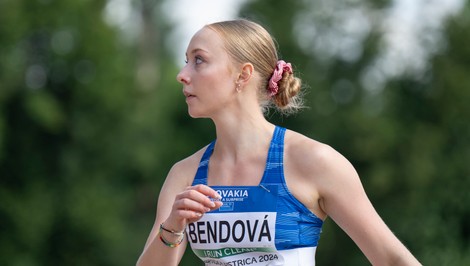 BENDOVÁ do semifinále v slovenskom rekorde