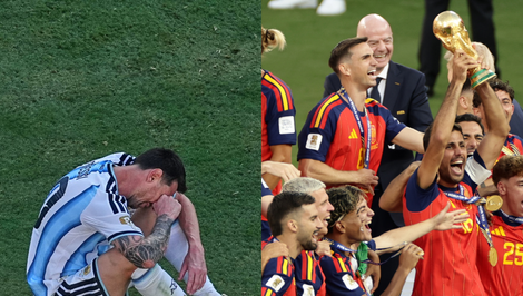 FOTO: Najlepšie zábery finále. Trump chcel oslavovať, Messi sa neubránil slzám