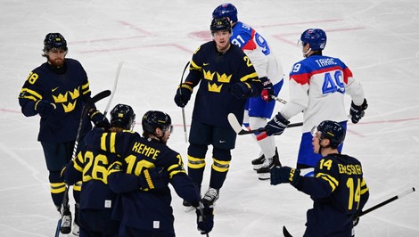 Slovensko prehráva so Švédskom po dvoch tretinách 2:3