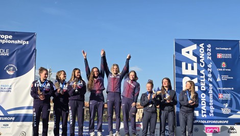 Slovenské kanoistiky vypádlovali európske ZLATO