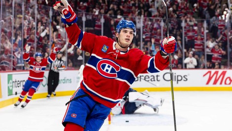 Dva góly a dve asistencie. SLAFKOVSKÝ odohral životný zápas