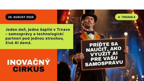 Ako môže AI odbremeniť samosprávy? Odpovede prinesie Inovačný Cirkus