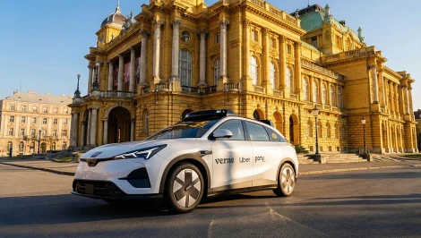 Chorvátsko spustilo prvú komerčnú prevádzku robotaxi v Európe