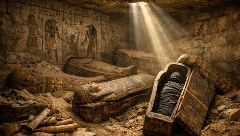 V Egypte odkryli tajnú skrýšu: Jej obsah šokoval aj expertov