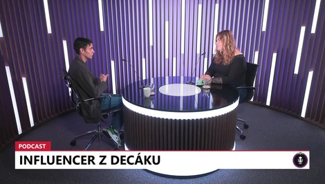 Influencer z decáku