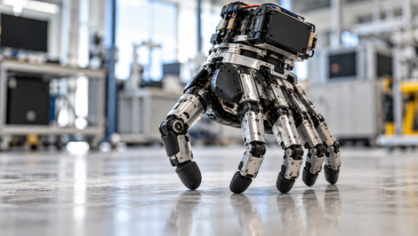 Vec z Addamsovcov ožila? Robotická ruka chodí po prstoch