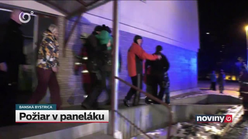 Požiar v paneláku