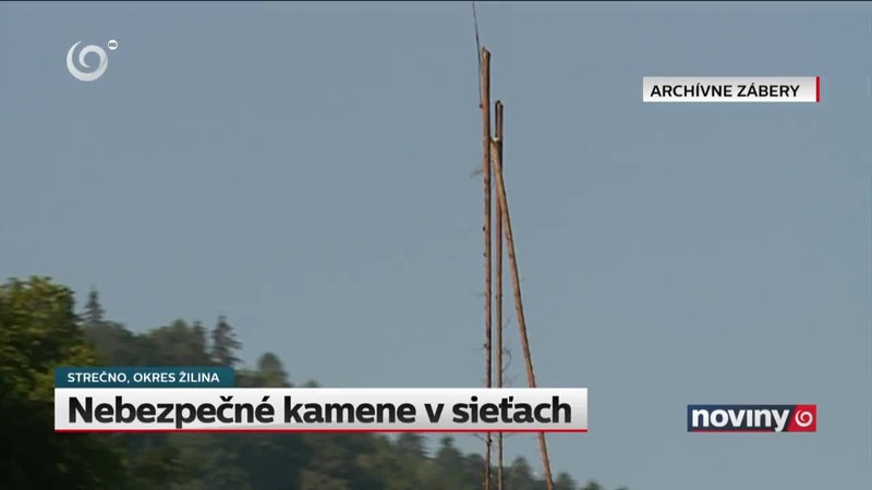 Nebezpečné kamene v sieťach