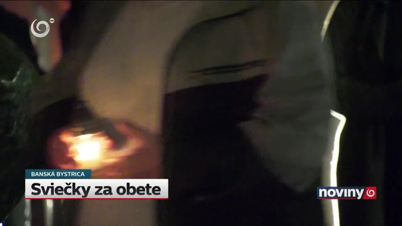 Sviečky za obete