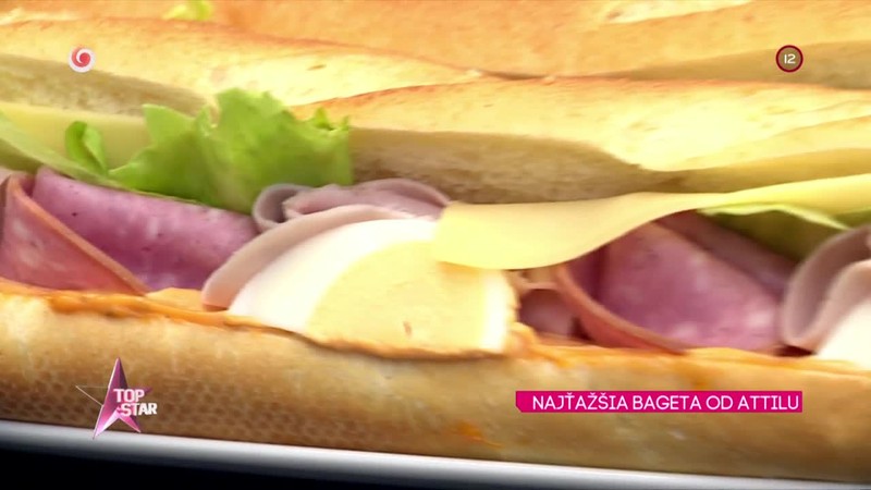 NAJŤAŽŠIA BAGETA OD ATTILU