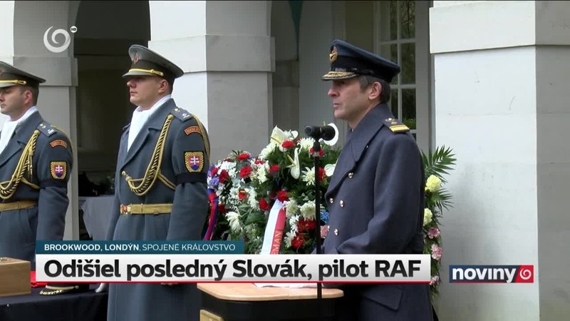 Odišiel posledný Slovák, pilot RAF