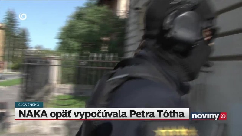 NAKA opäť vypočúvala Petra Tótha