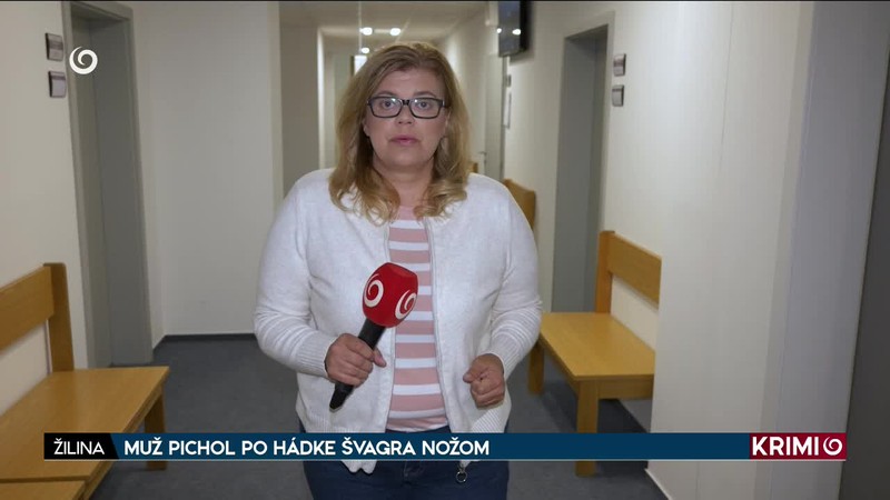 MUŽ PICHOL PO HÁDKE ŠVAGRA NOŽOM