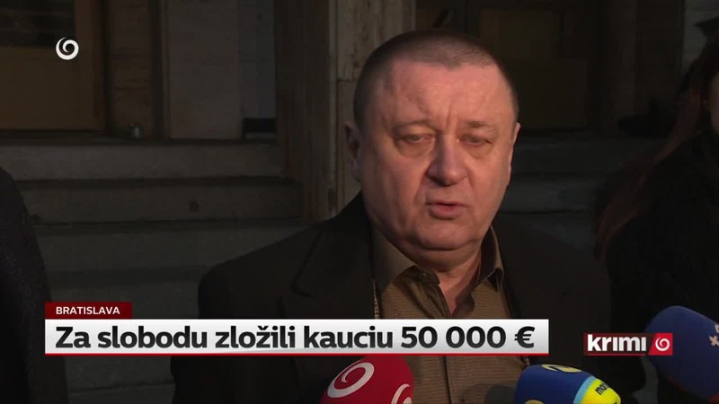 Za slobodu zložili kauciu 50 000 €