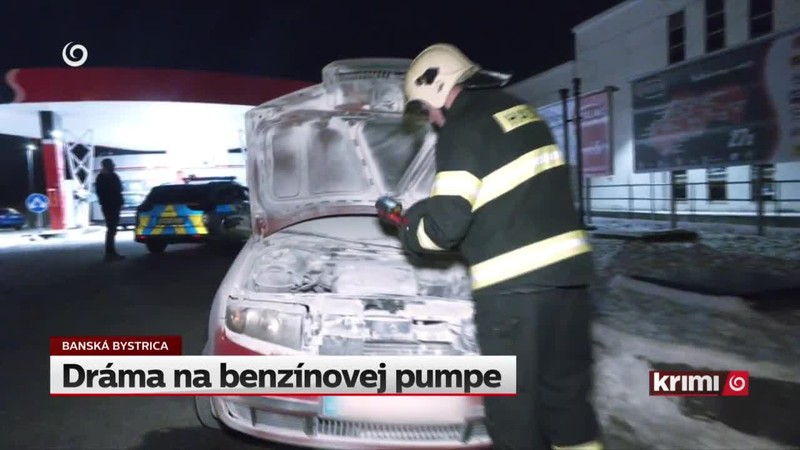 Dráma na benzínovej pumpe
