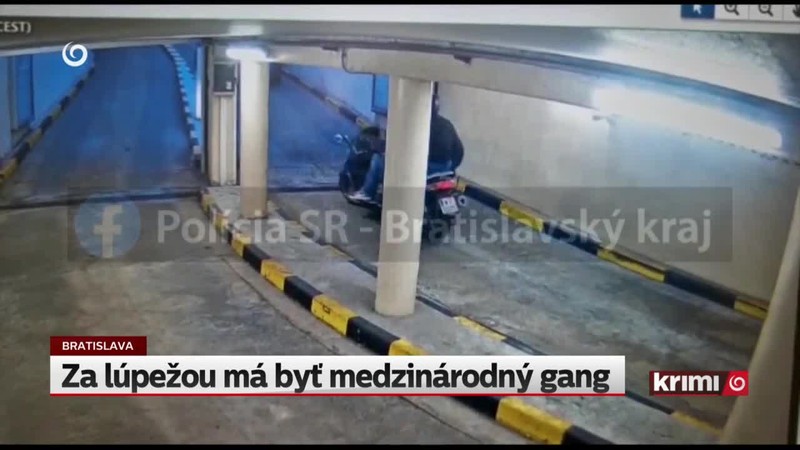 Za lúpežou má byť medzinárodný gang