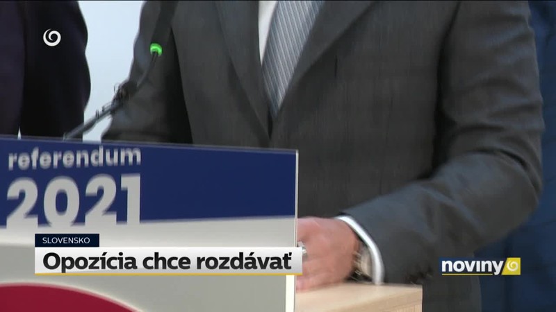 Opozícia chce rozdávať