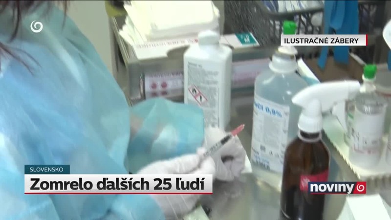 Zomrelo ďalších 25 ľudí