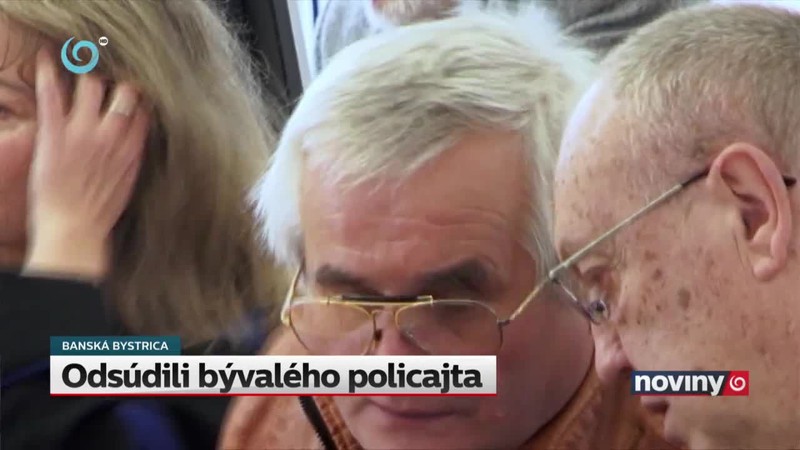 Odsúdili bývalého policajta