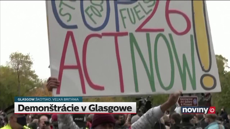 Demonštrácie v Glasgowe