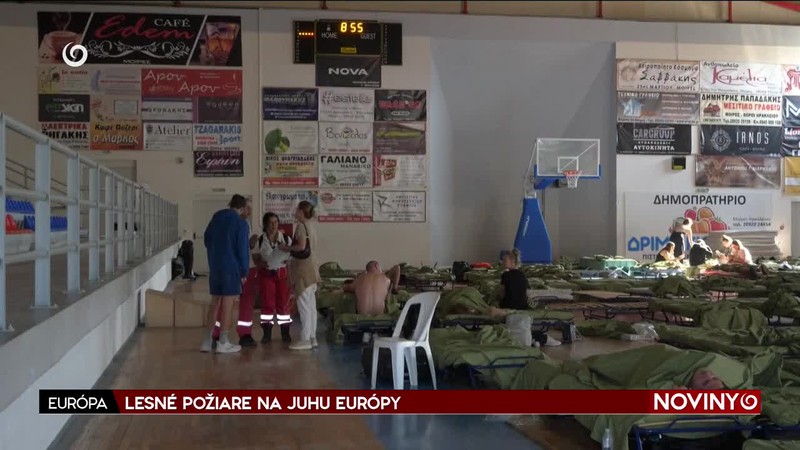 LESNÉ POŽIARE NA JUHU EURÓPY
