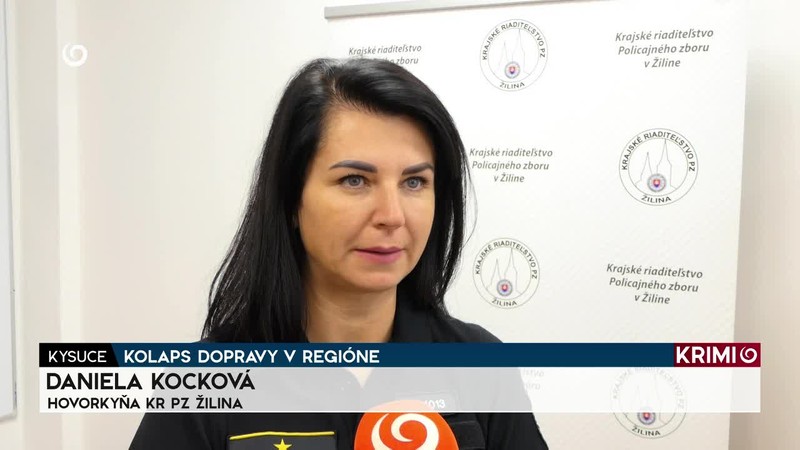 KOLAPS DOPRAVY V REGIÓNE