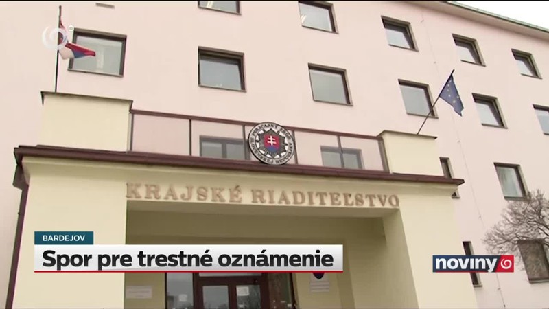 Spor pre trestné oznámenie